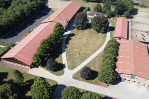 Luftbild Hofrondel Gut Tangstedt