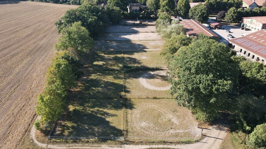 Luftbild Paddocks Beekmoorweg Gut Tangstedt