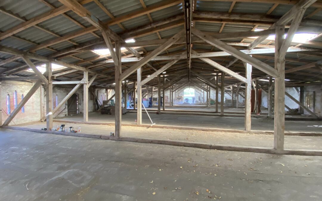 Dachboden historischer Kuhstall Gut Tangstedt