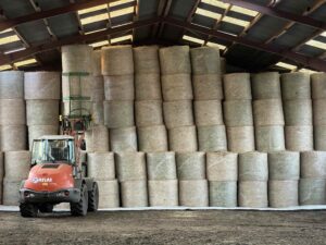 Einlagerung Heuernte 2022 Gut Tangstedt