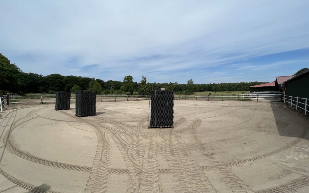 Baustelle Pferde-Paddock