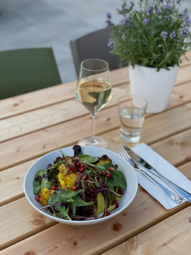vegane Gerichte im Bistro Hofküche