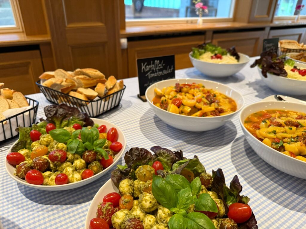 Geburtstagsfeier mit individuell zusammengestelltem Buffet