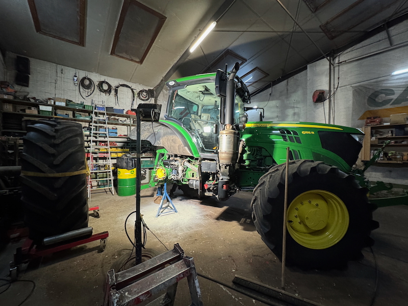 John Deere zur Reparatur in unserer Werkstatt