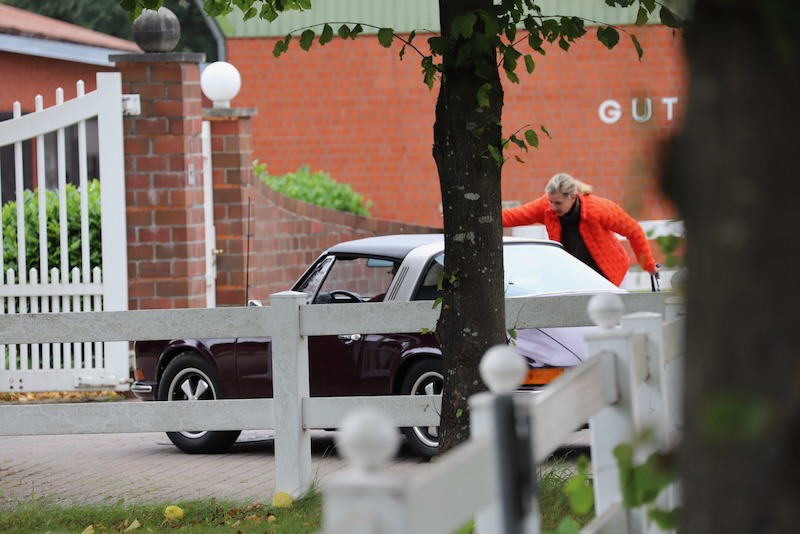 Einweisungs Ausfahrt Oltimer