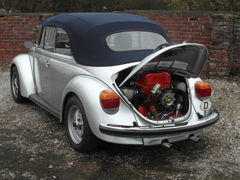 VW Käfer 1303 Cabrio mit getuntem Motor